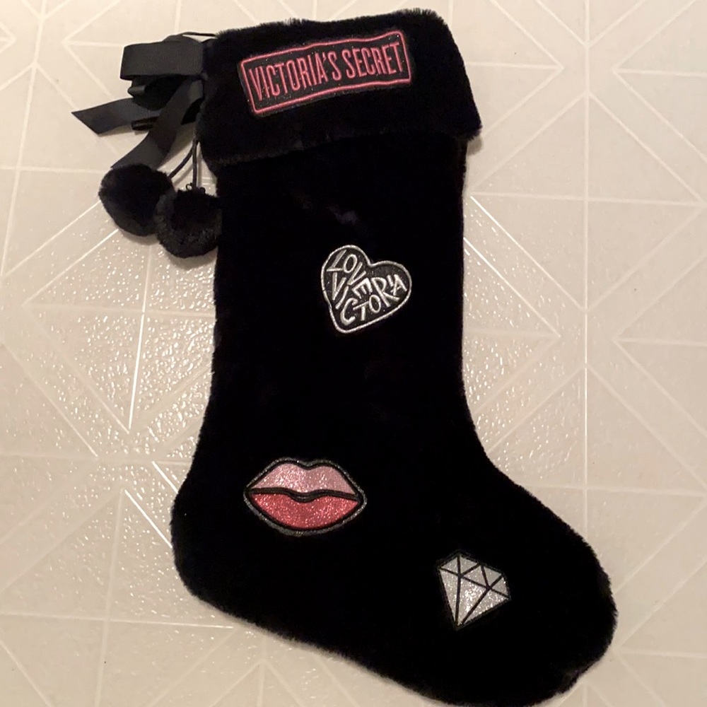 NWT Victoria's Secret Christmas Stocking Decoration